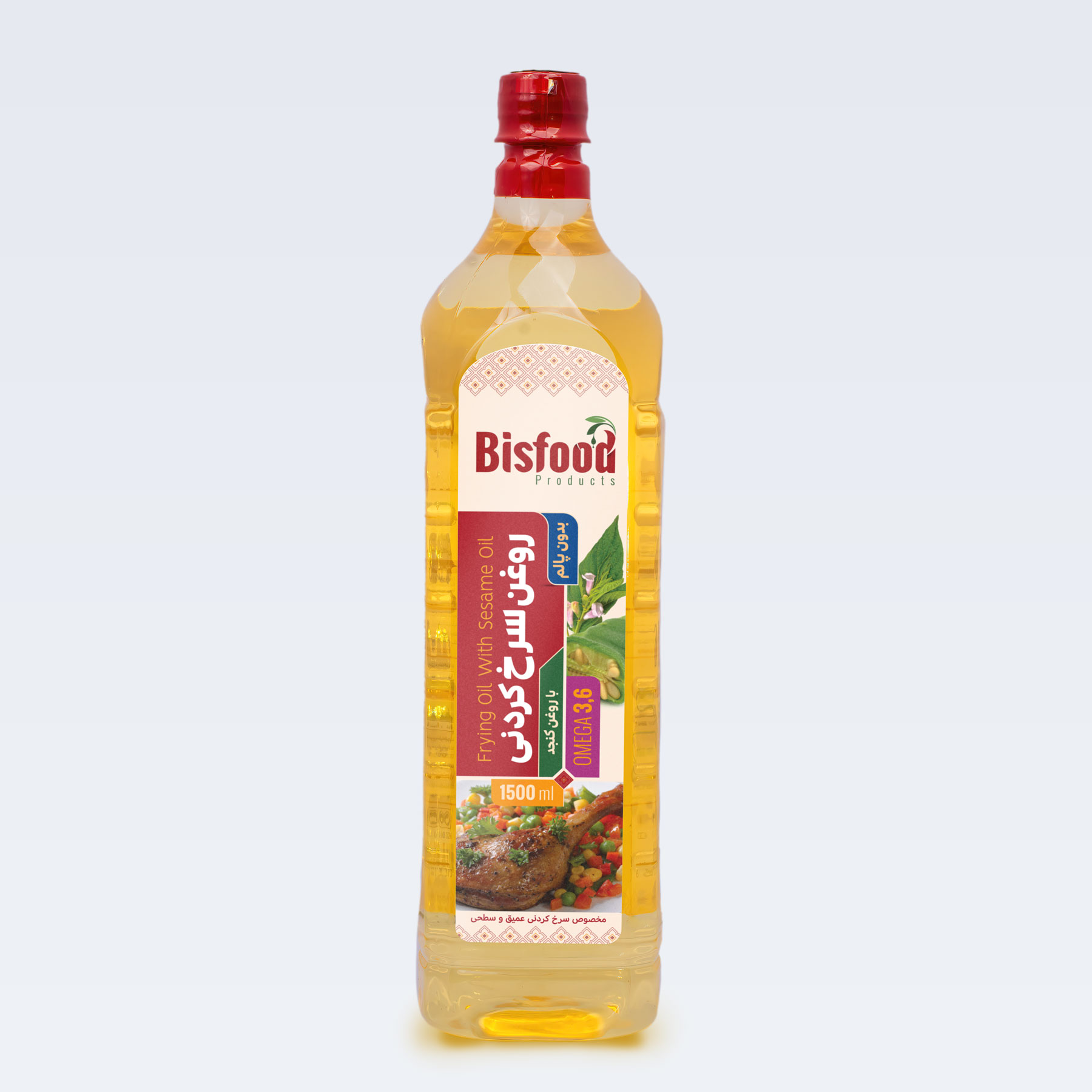 روغن کنجد سرخ کردنی 1500 بیسفود