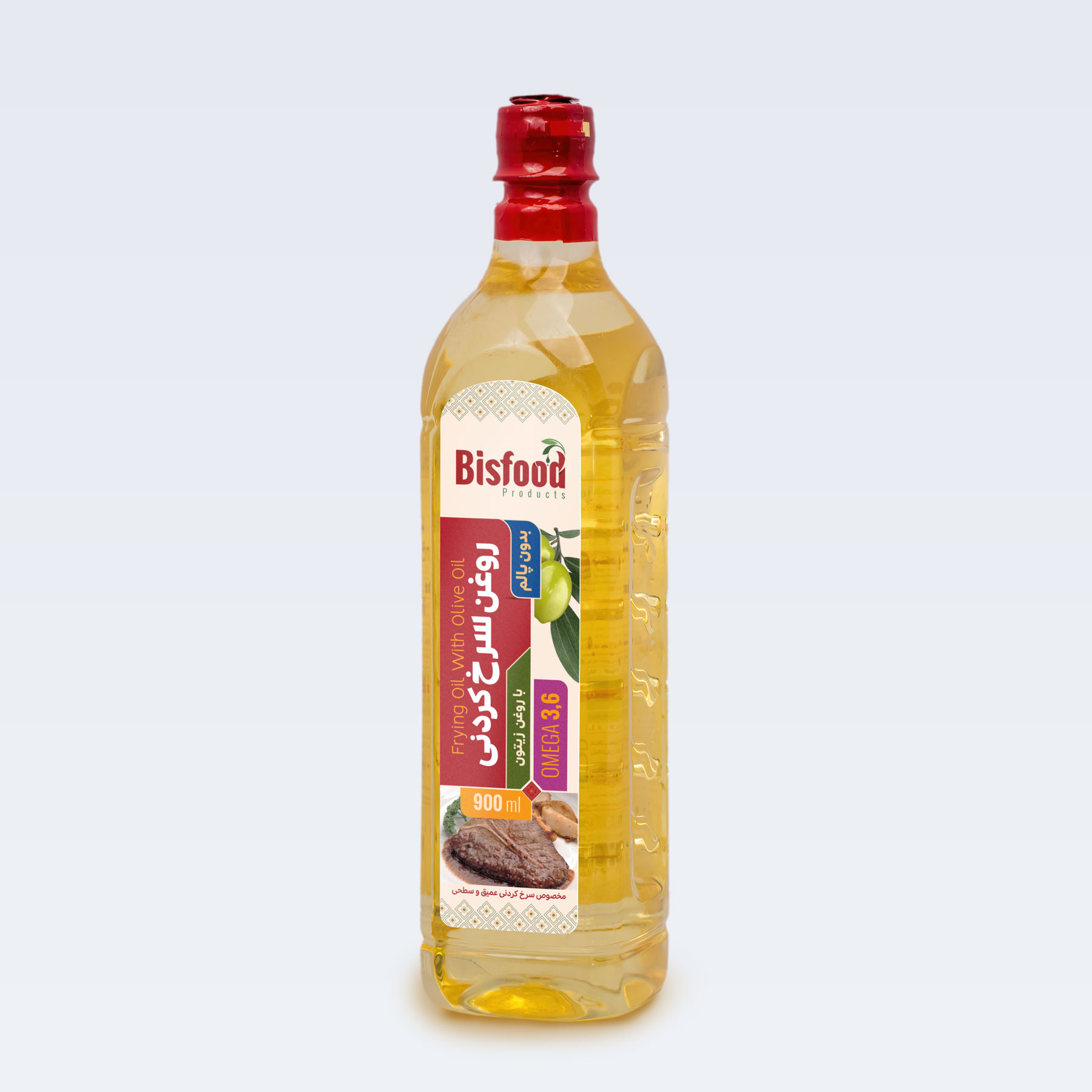 روغن سرخ کردنی حاوی زیتون 900 بیسفود