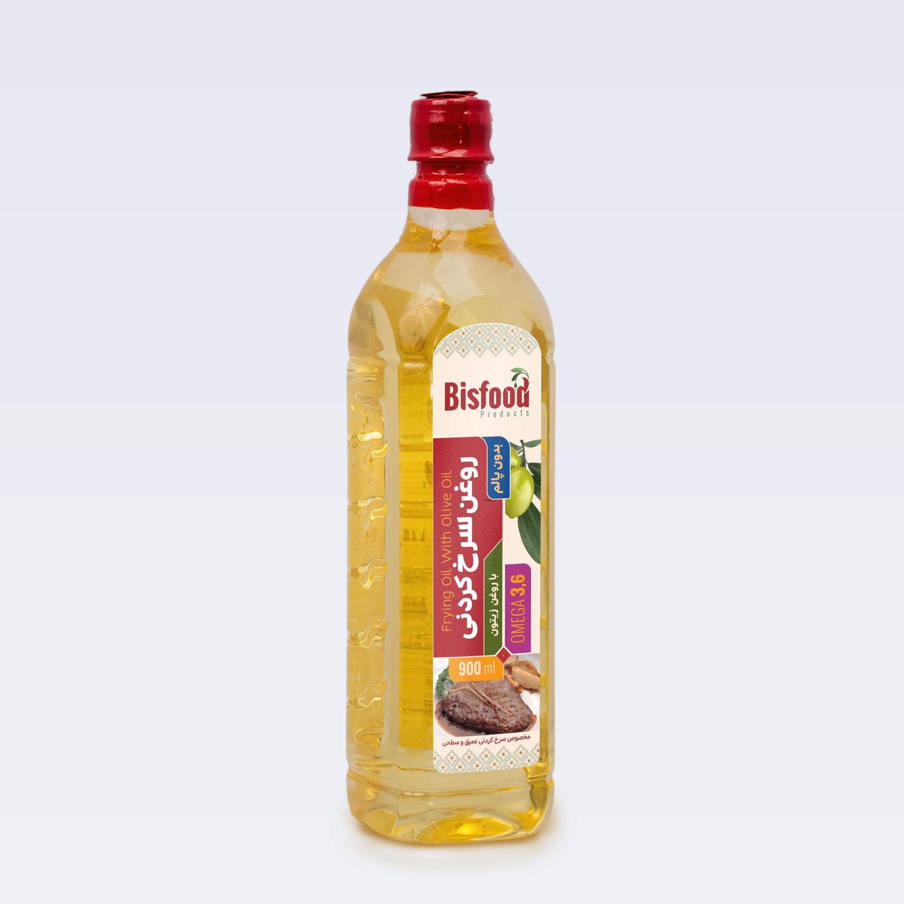 روغن سرخ کردنی حاوی زیتون 900 بیسفود