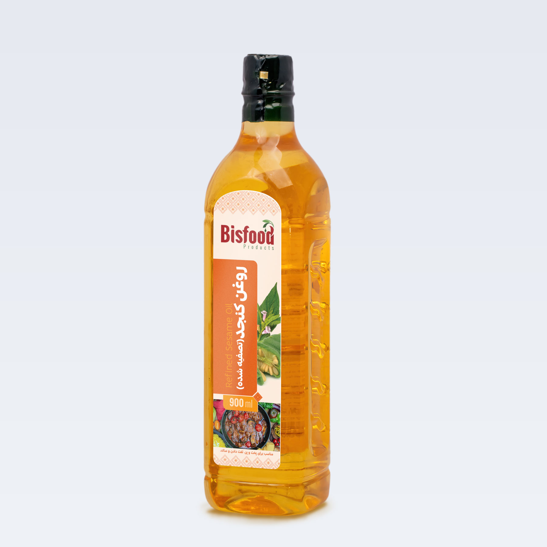 روغن کنجد پالایش 900 بیسفود