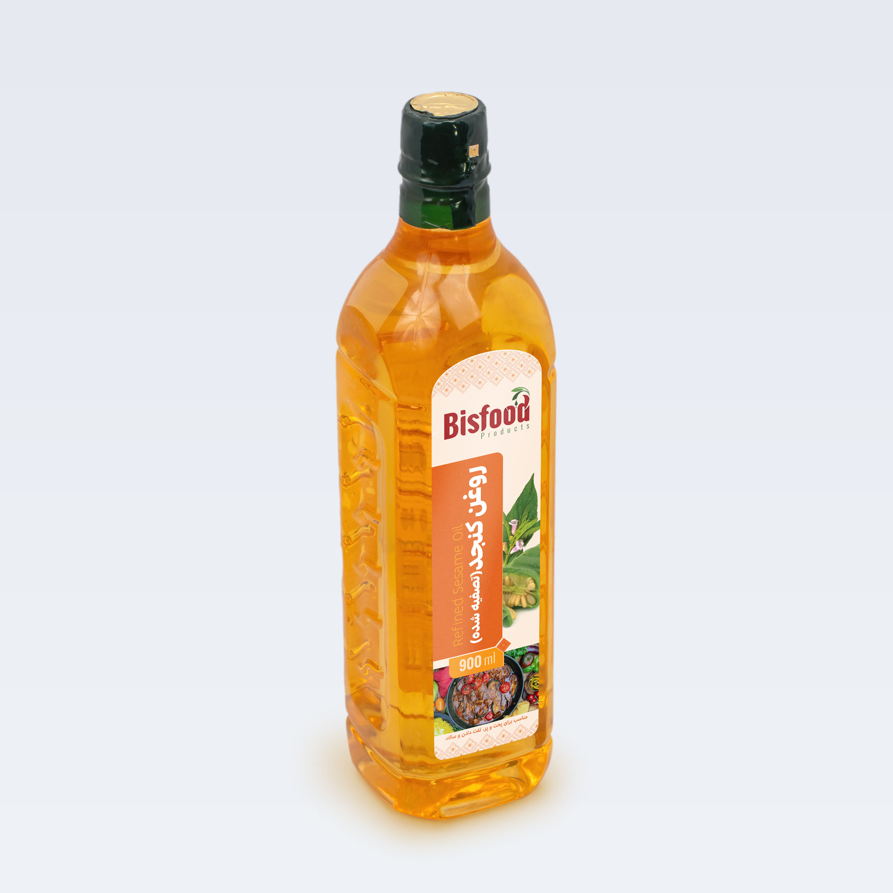 روغن کنجد پالایش 900 بیسفود