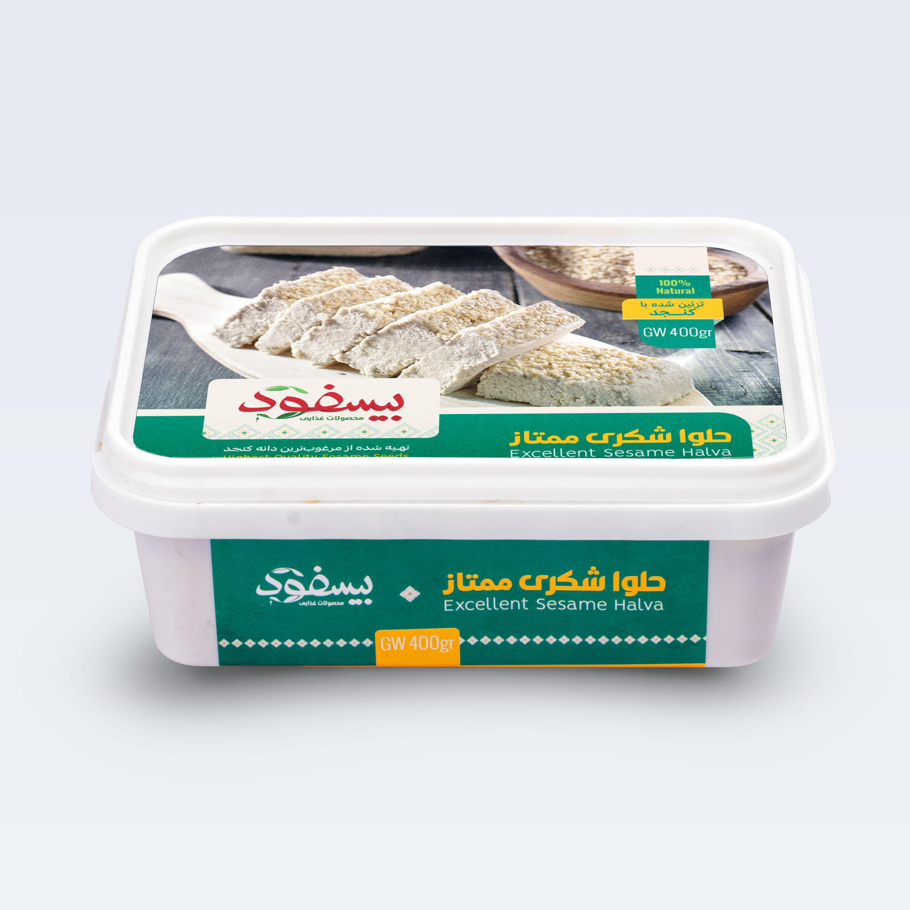 حلواشکری ممتاز 400 گرم بیسفود